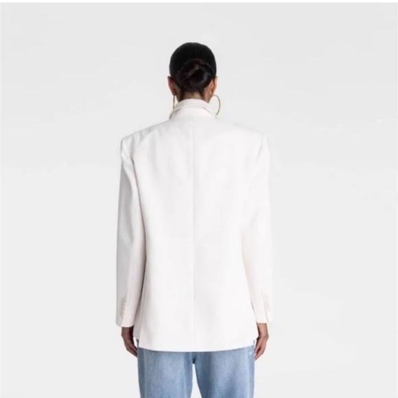 KBB by KAHLANA Women's 'The David Blazer' - Cream - Picture 2 of 3